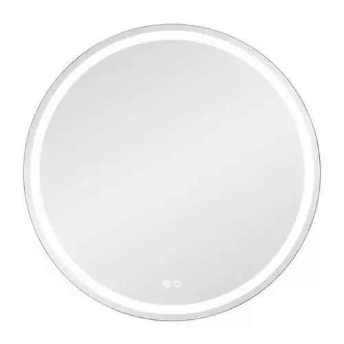 LED spogulis ar apsildes funkciju RONDO, Ø 100 cm, 2700-6500K, 86W, 3388Lm, IP44